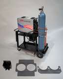 Dual Tank Holder -For HTP® America CART2020 and CART1972,  Revolution 2500, Pro Pulse™ 300, Invertig™ 313 AC/DC, & Invertig™ 400 AC/DC