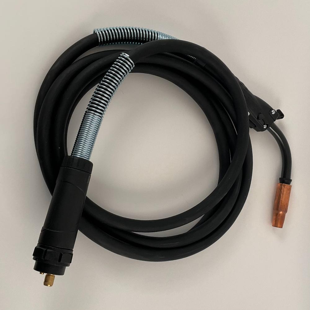 15' - 400 Amp MIG Gun with Euro Connection and Tweco® #4