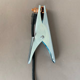 Complete 35 Dinse Ground Cable and Clamp Assembly
