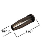 Gas Nozzle, 3-Pack, f/24 Series MIG Welding Guns