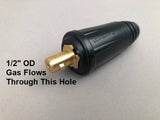7 Series (70A) Air-Cooled Micro Torch w/35 Dinse & Flow Thru Gas