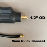 26 Series (200A) Trim Line Air-Cooled Torch w/35 Dinse & 9mm Quick Disconnect Gas Fitting