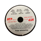 HTP® America ER4043 Aluminum MIG Welding Wire, 1 lb, 4" Spool