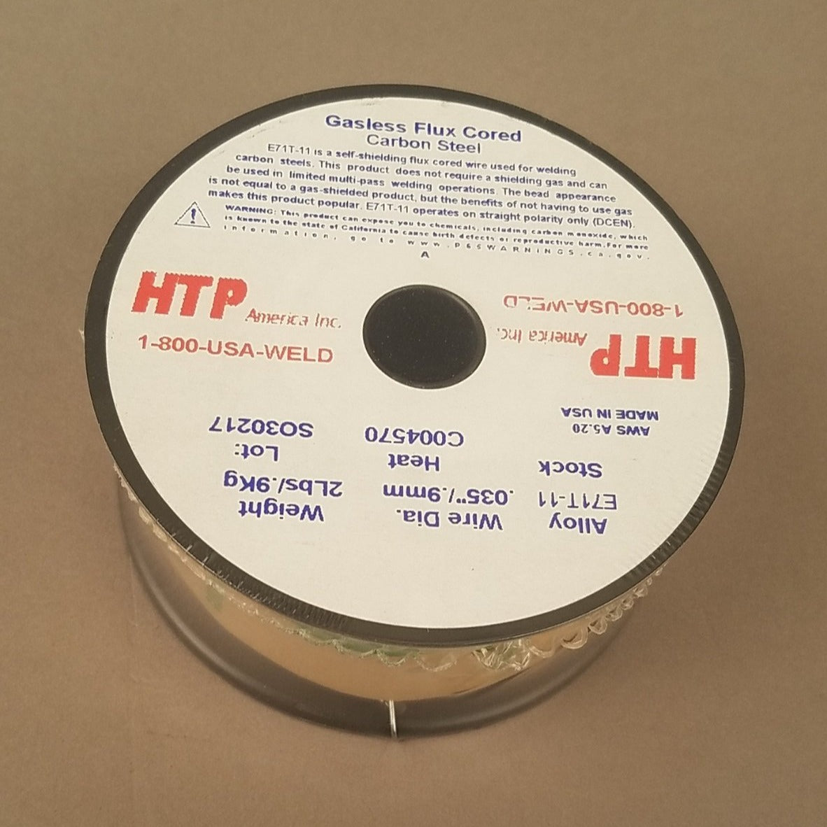 Hy-Weld 2lb X 2 (4lb Total) .035 E71T-11 Flux Cored Gasless Welding Wire – 2 Rolls