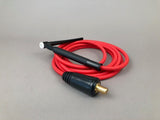 9 Series (125A) Air-Cooled Torch w/35 Dinse & Flow Thru Gas