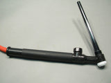 9 Series (125A) Air-Cooled Torch w/25 Dinse, 5/8"-18 RH Gas Fitting, & Gas Valve in Handle