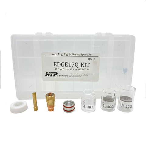 EDGE® Quartz Cup Kit for 17, 18, and 26 Series TIG Torches