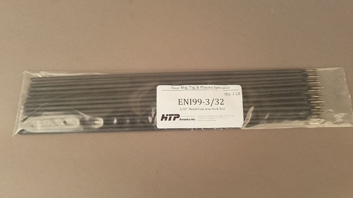 HTP® America ENi99 Cast Iron Stick Welding Rod, 1 Lb. – HTP
