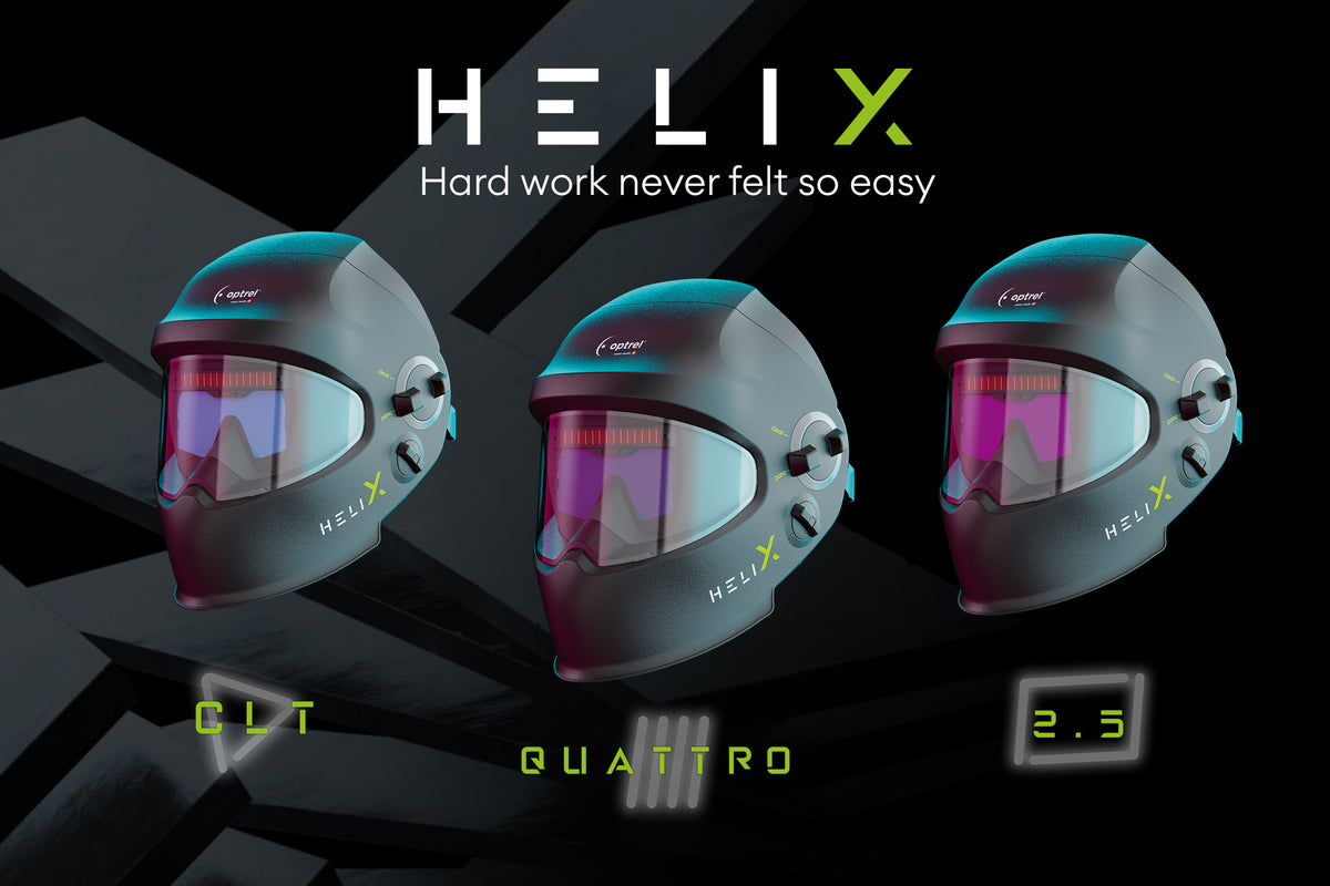 Optrel Helix Quattro Welding Helmet - 1050.100