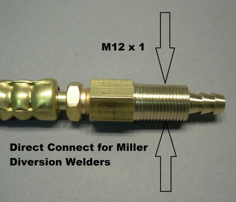 Miller® Diversion Conversion Kit/TIG Torch Adapter to CK or WP Style Torch Connections