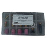 Stubby Gas Lens Kit, Deluxe