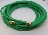 Heavy-Duty Gas Hose (Choose 6' or 25' Length) 5/8-18RH to 1/4BSP for HTP America welders