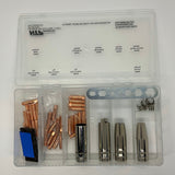 15 Series Flex neck MIG Welding Gun Consumable Kit 50015FLEX