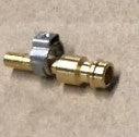 Argon Gas Hose Pigtail Adapter 5/8-18 Right Hand Thread to Female Quick Disconnect