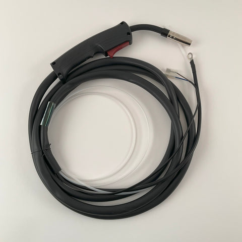 10' 15 Series (150A) MIG Welding Gun w/Two Female Spade Terminal Trigger Connection