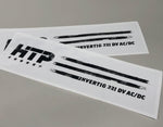 HTP Invertig 221 SV Revolution Themed Stickers- Pair of two stickers