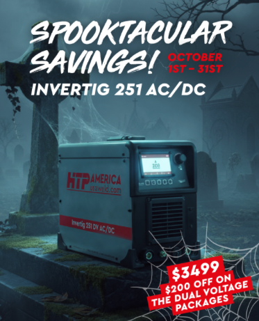 HTP® Invertig 251 Dual Voltage AC/DC Air-Cooled