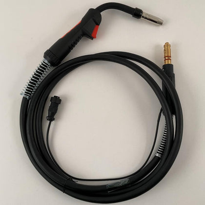 15 Series (180A) Flex Neck MIG Gun, w/4-Pin Amphenol Trigger Connection, f/Select Eastwood®, LINCOLN®, Longevity®, & MATCO® Welders