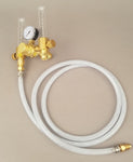 HTP America® Dual Outlet Flowmeter w/Gas Purge