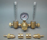 HTP America® Dual Outlet Flowmeter w/Gas Purge