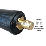 17 Series (150A) Air-Cooled Torch w/35 Dinse Power Connection & Flow Thru Gas