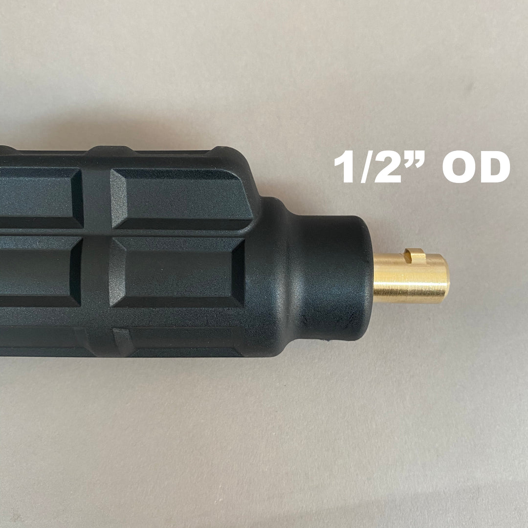 TIG Welding Torch Adapter – Miller Gas Quick Connector, 5/8-18 LH Left Hand Thread