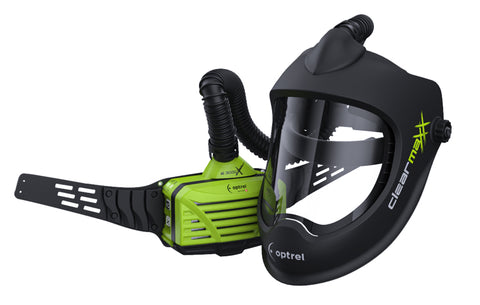 Optrel® Clearmaxx Cutting & Grinding Helmet with e3000x PAPR System (Special Order Item)