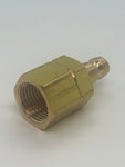 5/8-18 LH Female to 9mm QD Male Water Adapter