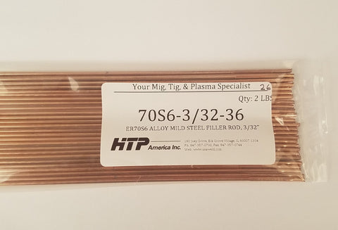 TOOLIOM ER70S-6 Mild Steel TIG Filler Rods – 3/32" X 16" (5lb Tube)