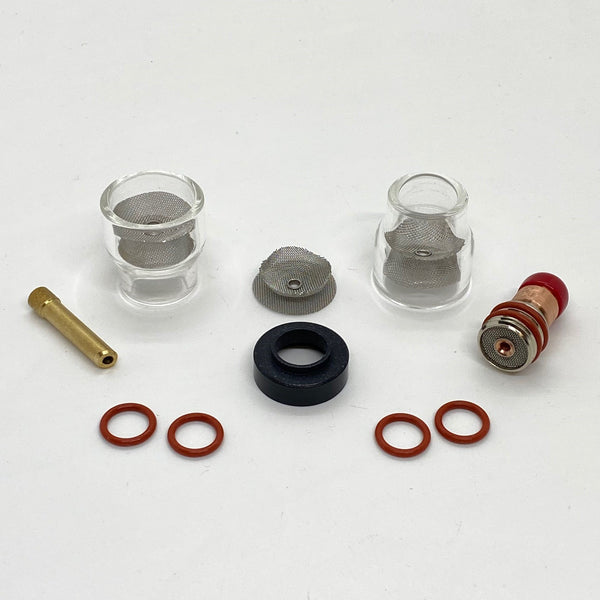 Verschleissteile Set SR/WP/HP 17/18/26 TIG/WIG Spannhülsen-Gehäuse - Foto 4