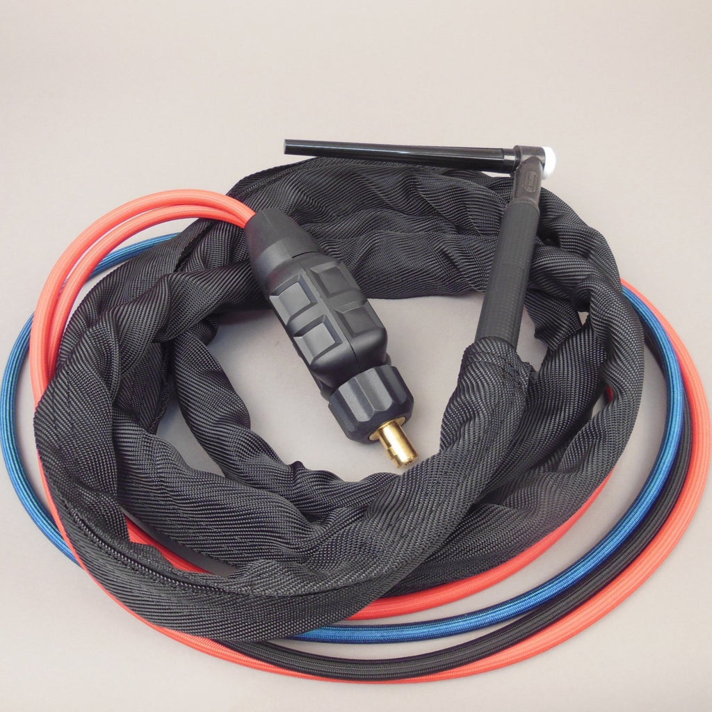TEMCo 4 AWG Welding Cable - 100 Ft Black + 100 Ft Red Flexible Copper (USA Made)