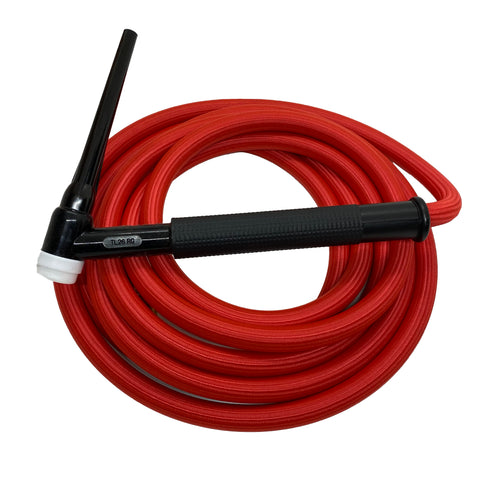 WeldingCity® Gas-thru Dinse-rear TIG Welding Torch WP-26F Flex-head WeldingCity® Gas-thru Dinse-rear TIG Welding Torch WP-26F Flex-head