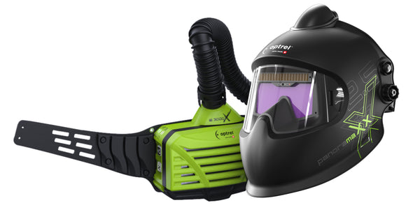 Optrel e3000x PAPR w/Helix Pure Air CLT Welding Helmet 4550.620